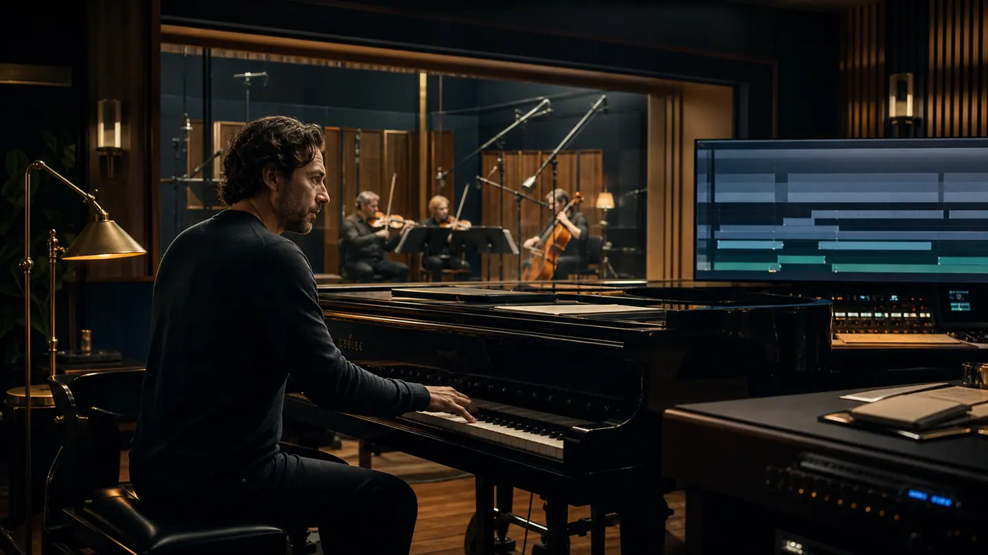 Music & Score visual study for the RORI Studio System