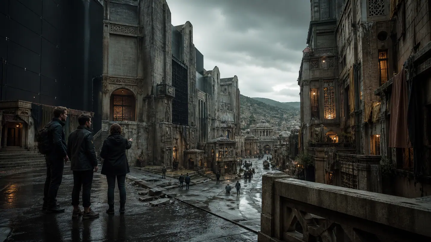 Worlds & Production Design visual study for the RORI Studio System